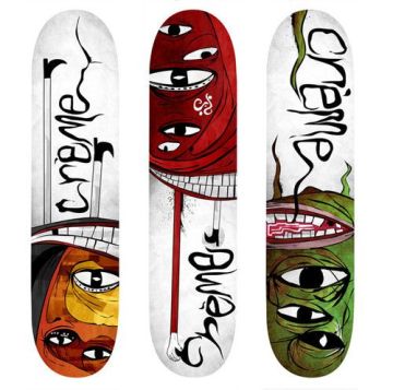 Custom 7-Layer Canadian Maple Skateboard Deck