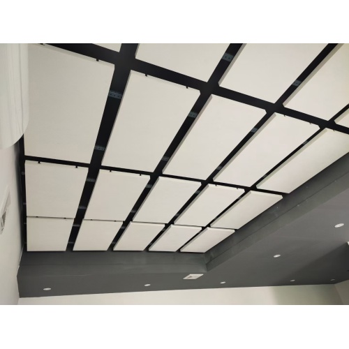 Noise Reduction Ceiling Glass Wool Acoustic Panel