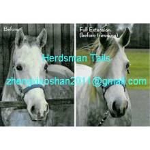 False horse forelocks extensions by handmade