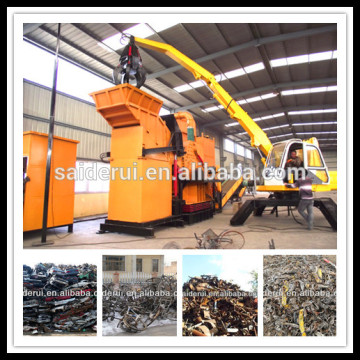 Brand new steel shredder used scrap metal shredder with high quality