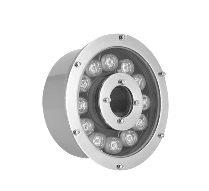 LED fountain light features