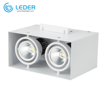 LEDER Rectangle Warm White 7W LED Downlight