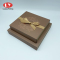 Boîte d&#39;emballage de truffes au chocolat de célébration de luxe personnalisée