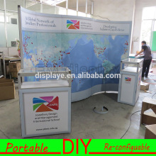 reusable modular durable jewelry exhibition stand design for trade show