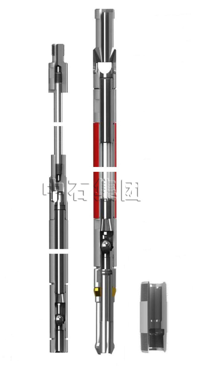 Oilfield Rod Pump  With Sand And Gas Prevention Device seating Cup Bottom Anchor Pump
