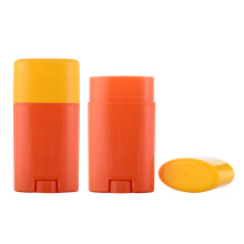 Wholesale 50G PP AS Oval Deodorant Container Deo Stick - Empty Black Deodorant Stick Container