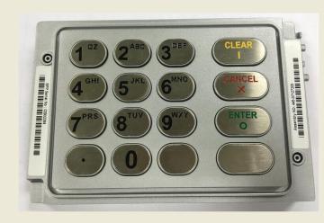 445-0717108 ATM keyboard NCR EPP PCI USB (EPP-U)