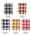 Semi Pally Wool Square Check Bufanda para mujer