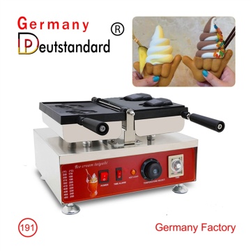 Boxer shaped ice cream cone machine for sale