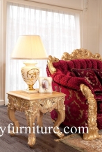 Corner table wooden table end table AT-301B