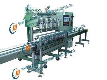 lube oil weighing filling line, paste weighing filling line