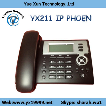 VoIP Phone Type IP Phone 2 SIP lines POE ip phone YX211