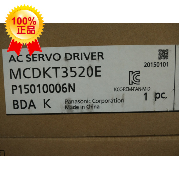 Panasonic AC SERVO DRIVER MCDKT3520E