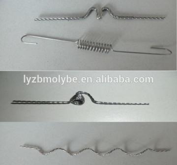 spray tungsten twisted wire for coating