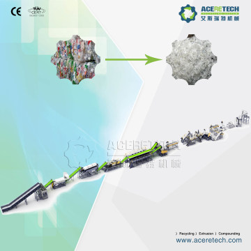 Pet Crushed Bottles Flakes Washing Machine