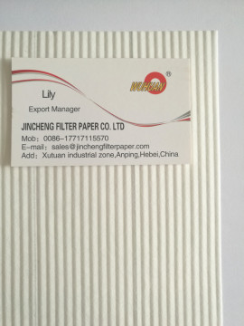 Fire resistant filter paper