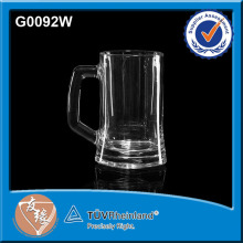 Graduated Black Drinking Glass Set Machine Made German Beer Mug