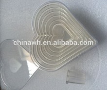 8PCS Heart Shape Cake Molds Fondant Decorating Cookie Cutter