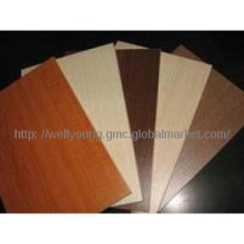 wood veneer wallboard