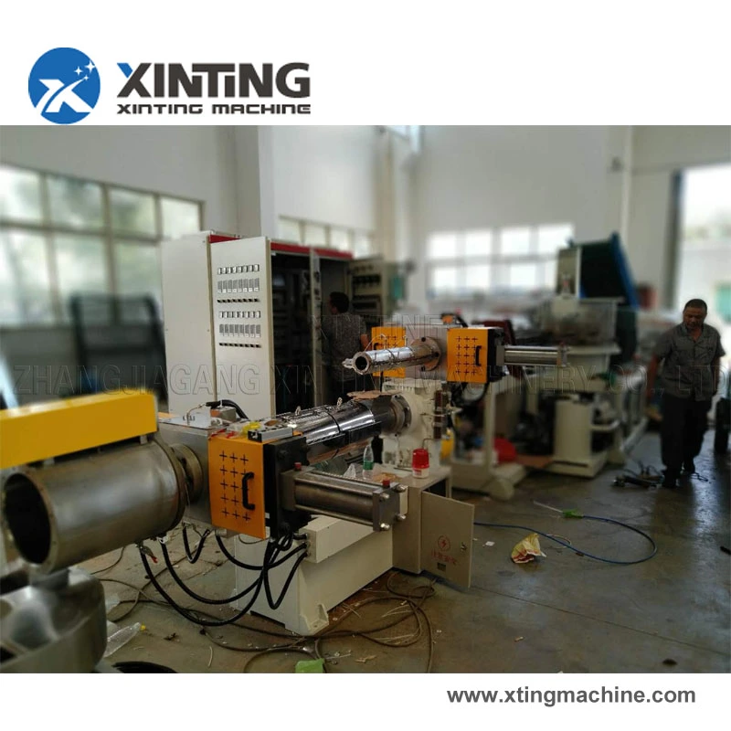 Single Screw Extruder Machine for Waste Plastic Recycling Pelletizing Machine