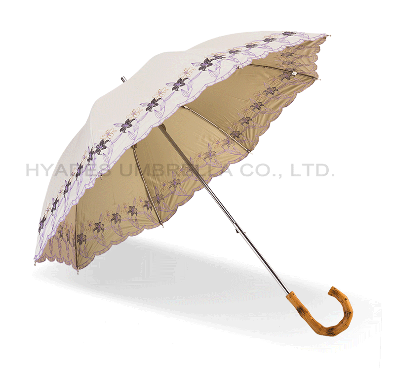 embroidered vintage umbrella