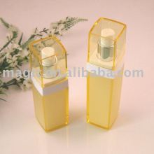 Square acrylic lotion Bottles with spray pump