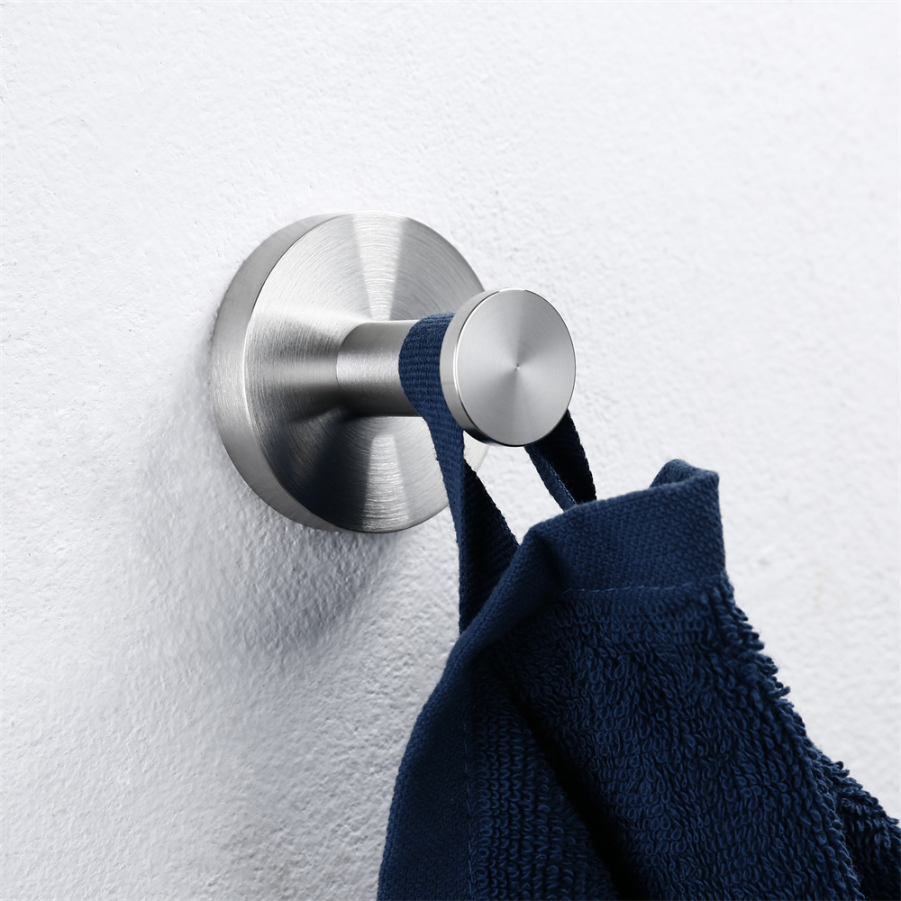 supporting chrome robe hook