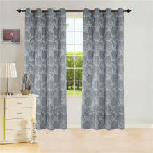 Wholesale New Design Polyester Jacquard Grommet Curtains