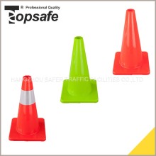 S-1231 45cm Solid Orange PVC Traffic Cone