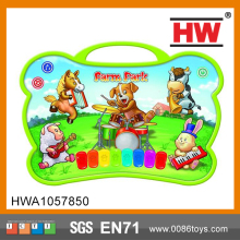 plastic baby musical keypad kids piano toy