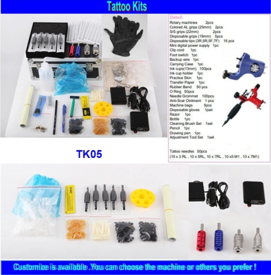 2/3/4 Tattoo Gun Type Cheap Series Tattoo Kit for Sale