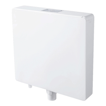 Super Slim Dual Flush Tank Toilet Cistern - Plastic ABS Flush Cistern