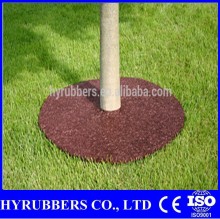 Qingdao manufacture cheap Rubber Mulch Tree Ring,tree rings