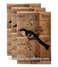 Aroma scented candles for gift with lid sachets