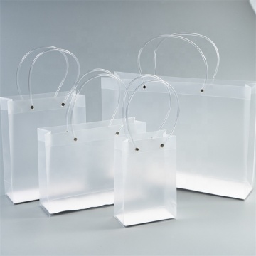 Transparent Handbag PP Plastic Wedding Companion Gift Bag