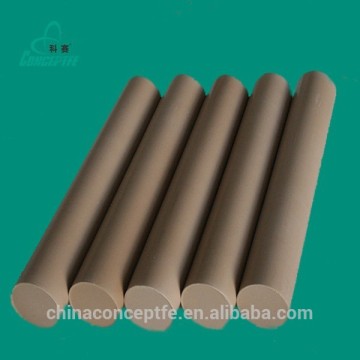 extruded molded ptfe bar bronze filled ptfe rod