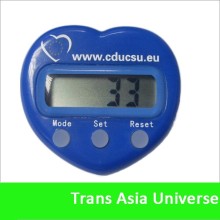 Hot Sale Popular pedometer heart shape