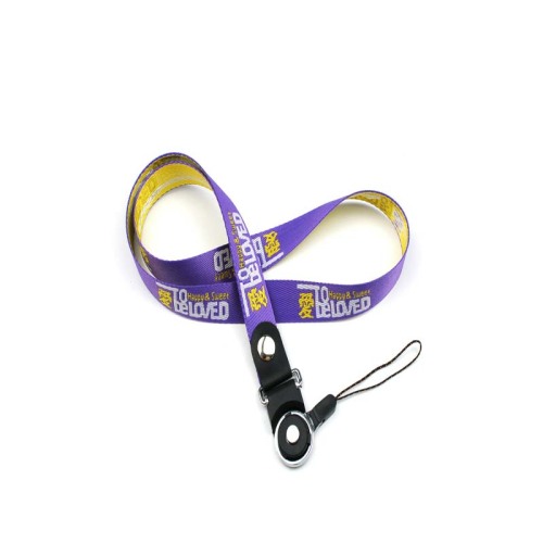 Custom polyester lanyards met verschillende lengtes en logo