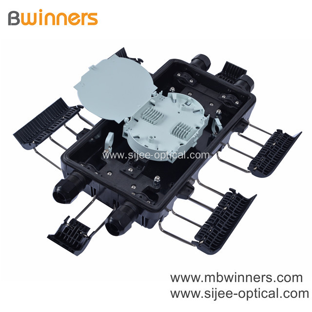 Inline Fiber Distribution Box 24 Port Aerial Fiber Splice Closure