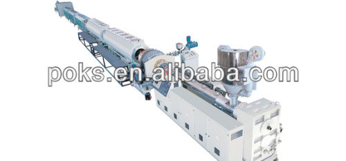 PE pipes extrusion line / PE pipe making machine/ PE pipe extrusion line