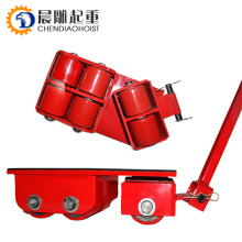 Mini Tank Materials Handling Trolley with Straight Moving Skates