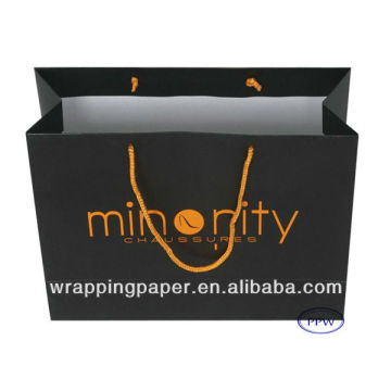 300gsm paper bag hot stamping printed shopping bag