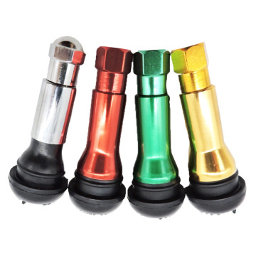 Customized Colored Chromed Wheel Tire Valves for Cars