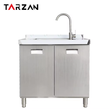 Stainless Steel Kitchen Cabinets and Sinks: Commercial Storage Solutions