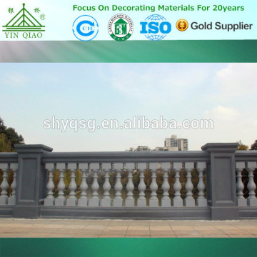 Shanghai manufacturers grc handrail balustrade railing banisters baluster