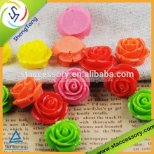 Craft diy flat back resins flowersresin flower beads