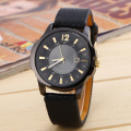 Men Business Luxuury Leather Wristband Watch