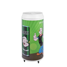 Stainless Steel Can Shaped 50L Commercial Outdoor Beer Fridge