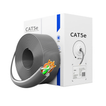 100% Fluke 통과 305m LAN 케이블 CAT5E UTP 네트워크 케이블 실내/ 실외 CAT5E LAN 케이블