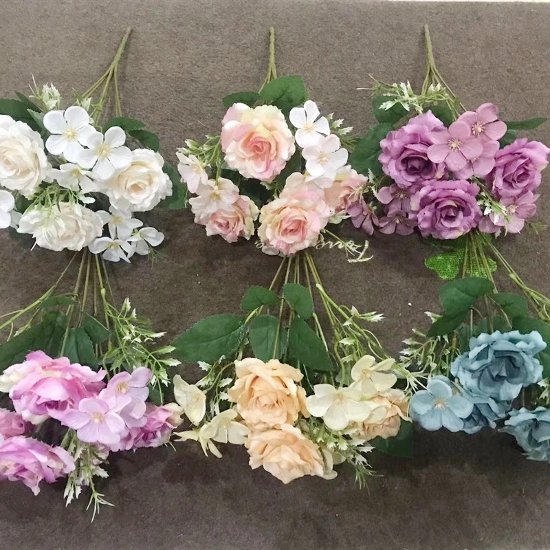 Artificial Flowers Wedding Bouquets for Wedding Ceremony Anniversary, Bridal Shower and French Rustic Vintage Wedding